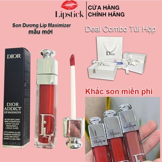 Son Dior Addict Lip Maximizer Son bóng mọng môi fullsize 6ml Mẫu Mới Lipstick Offical Store