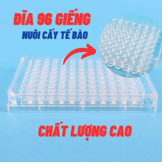 1 cái Đĩa 96 giếng nuôi cấy tế bào Servicebio tăng cường sự bám dính và phát triển của tế bào (đĩa và nắp)