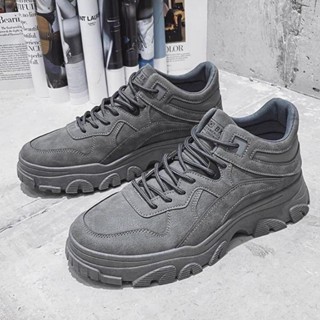  Giày nam cổ cao Lakinta giày sneaker nam hàn quốc GB687 