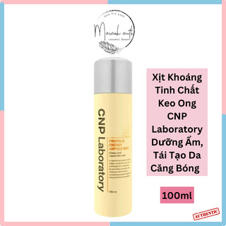 Xịt khoáng keo ong cnp laboratory xịt khoáng dưỡng ẩm da và tái tạo da căng bóng 100ml