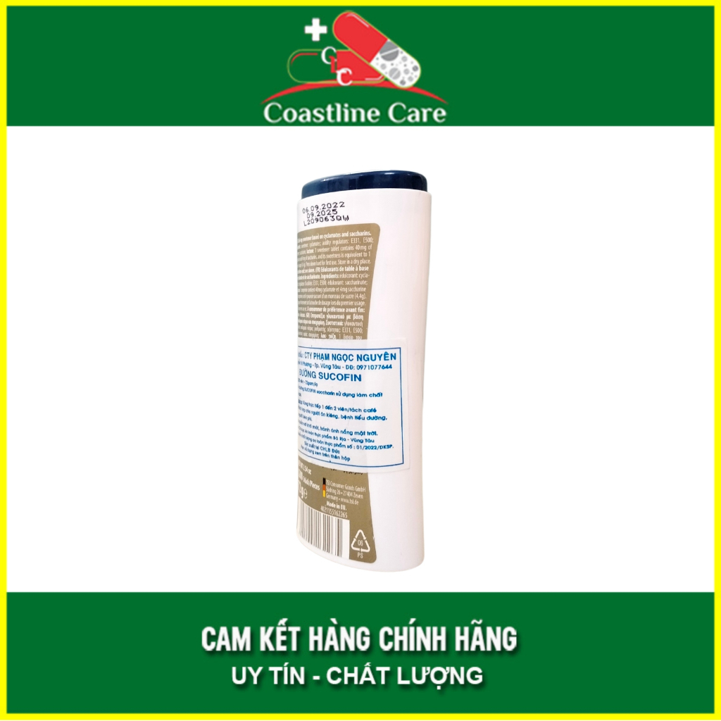 Đường Sucofin – Dùng cho người ăn kiêng, tiểu đường, cao huyết áp  - Coastlinecare