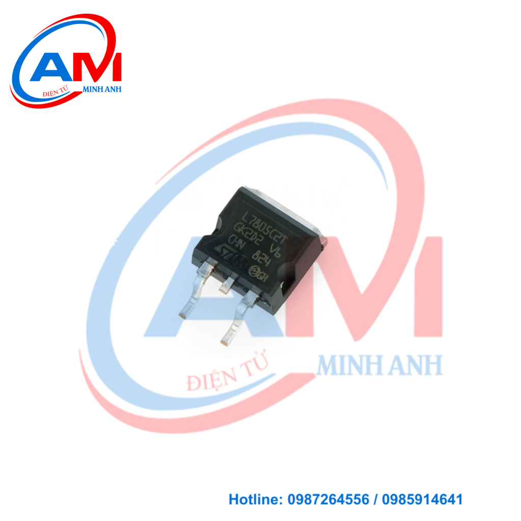 [CHÍNH HÃNG] L7805C2T SMD TO-263 7805 (L7805CD2T-TR)