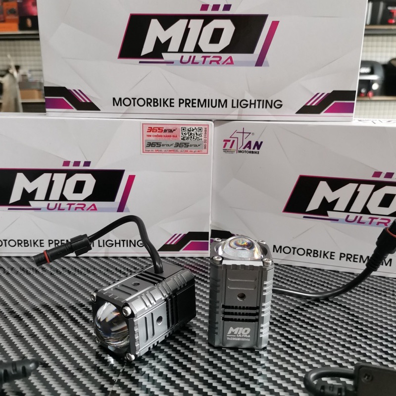 Đèn Trợ Sáng Mini Bi Cầu M10 Ultra Chính hãng