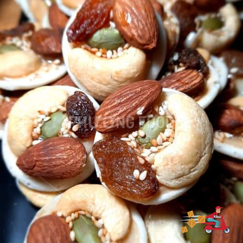 Đế Bánh Đồng Tiền Loại To, Dày Dùng Mix Hạt Dinh Dưỡng, Đế Bánh Giòn Rụm, Thơm Ngon
