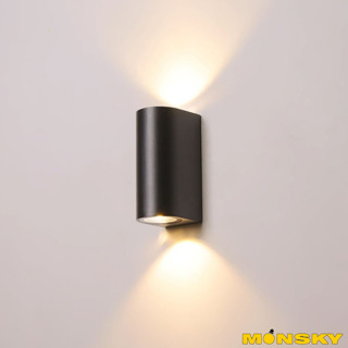 Đèn hắt gắn tường MONSKY TUVO cao cấp ánh sáng vàng đẹp mắt, sang trọng (136, 137)