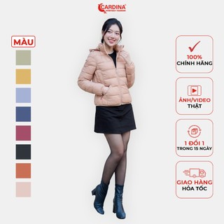Áo phao nữ CARDINA dáng ngắn túi chéo siêu nhẹ phom ôm vừa tôn dáng trẻ trung 3PNF02