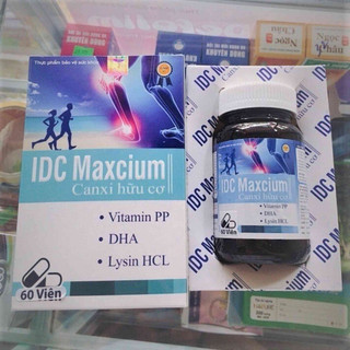 Canxi hữu cơ IDC Maxcium