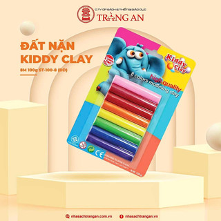 Đất nặn kiddy clay 8 màu 100gram thái lan