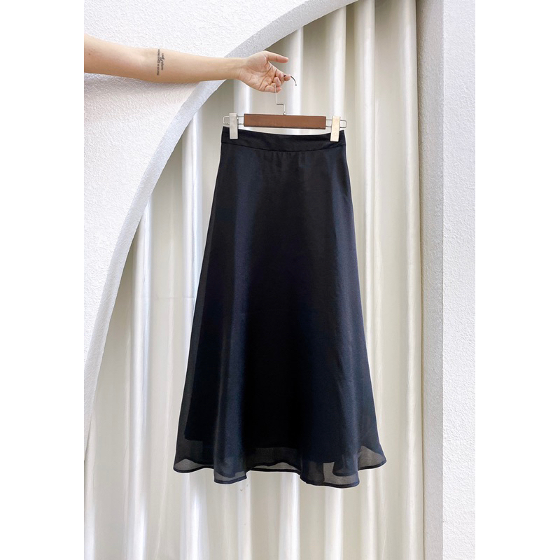 CHÂN VÁY DÀI  VOAN 2 LỚP CALIESTORE