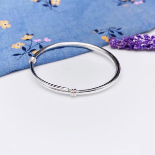 LẮC TAY BẠC TRẺ EM KÉO CHỈNH ĐƯỢC SIZE- HÀNG NHỎ NHẸ HỢP BÉ SƠ SINH-1 NĂM