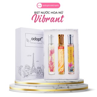 Nước hoa nữ Adopt BST ViBrant tinh dầu thơm chính hãng Pháp thơ mộng dịu dàng lưu hương đến 12 tiếng