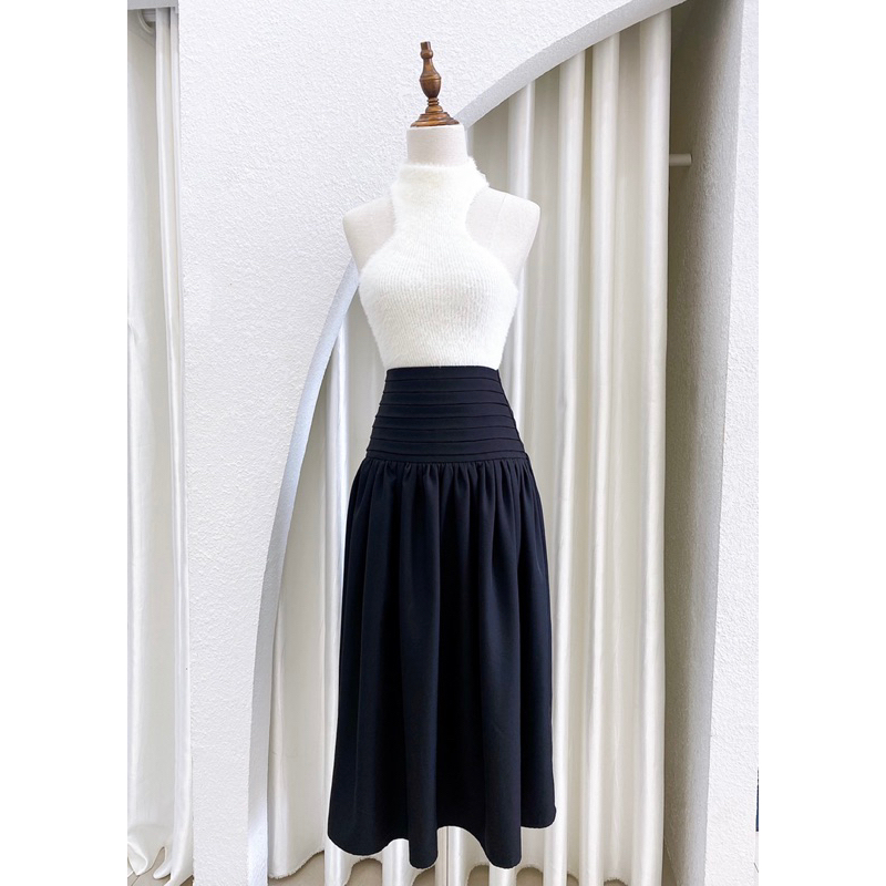 CHÂN VÁY DÀI EO XẾP TẦNG CALIESTORE