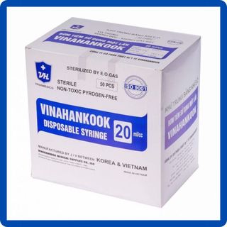 Bơm tiêm 20cc vinahankook