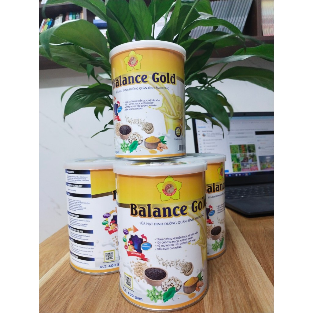 Sữa hạt Organic Balance Gold lon 450g  - Thầy Ngô Đức Vượng