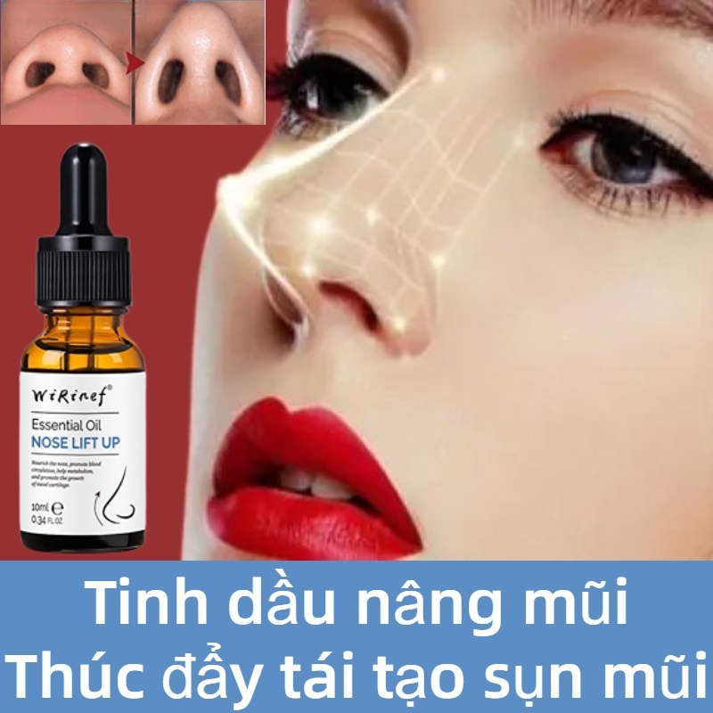 Tinh dầu nâng mũi Serum cao mũi 10ml Giúp Định Hình Mũi tinh dầu nâng mũi săn chắc tạo dáng mũi tăng chiều cao sống mũi