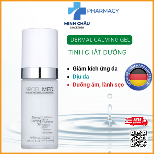Dermal Calming Gel 30ml J101 Gel làm dịu da, giảm kích ứng, giúp phục hồi da, nhanh liền sẹo Arcelmed Jean d'Arcel.