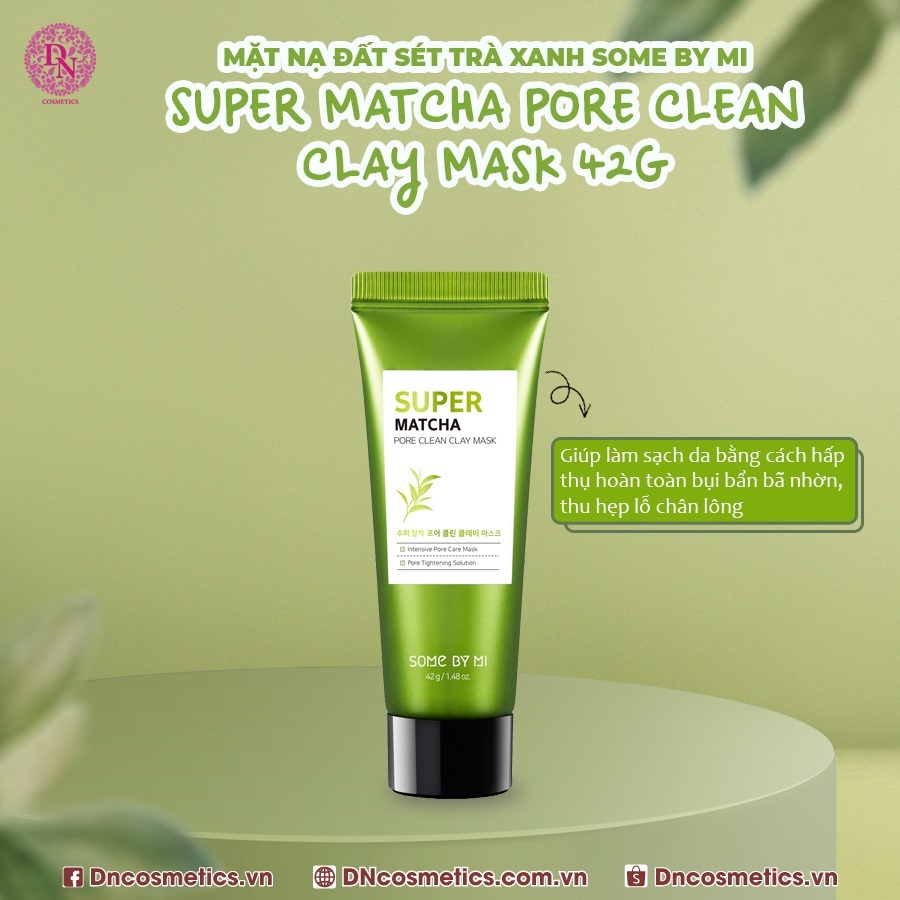 Set dưỡng da Some By Mi Super Matcha Pore Care Starter Kit 4 món