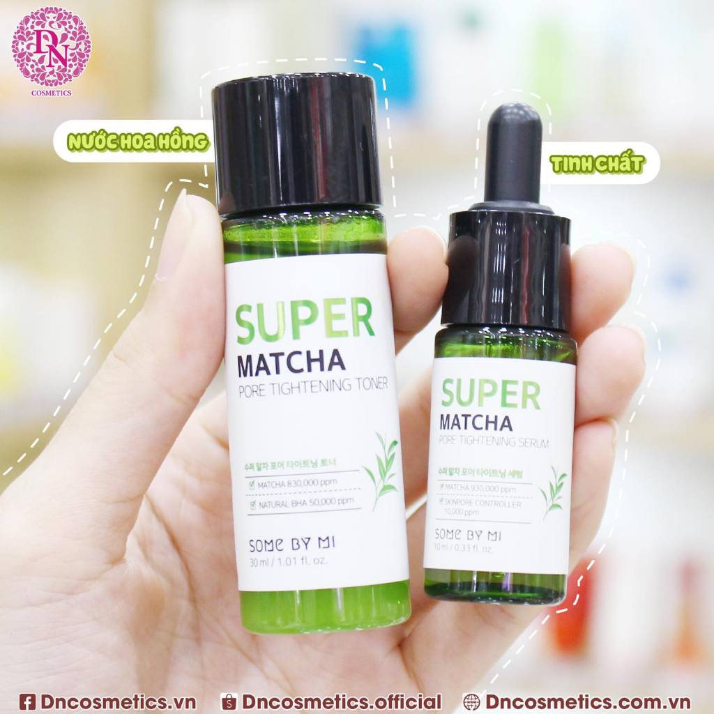 Set dưỡng da Some By Mi Super Matcha Pore Care Starter Kit 4 món