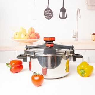 Nồi Áp Suất Inox Kaisa Villa Dung Tích 6L-8L-10L Cao Cấp Truyền Nhiệt Tốt Dùng Được Mọi Loại Bếp Chính Hãng