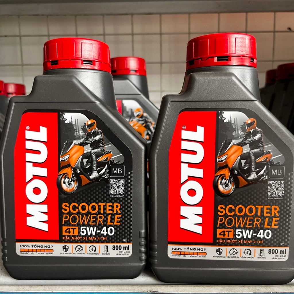 Dầu Nhớt Cao Cấp Cho Xe Tay Ga Motul Scooter Power 5w40