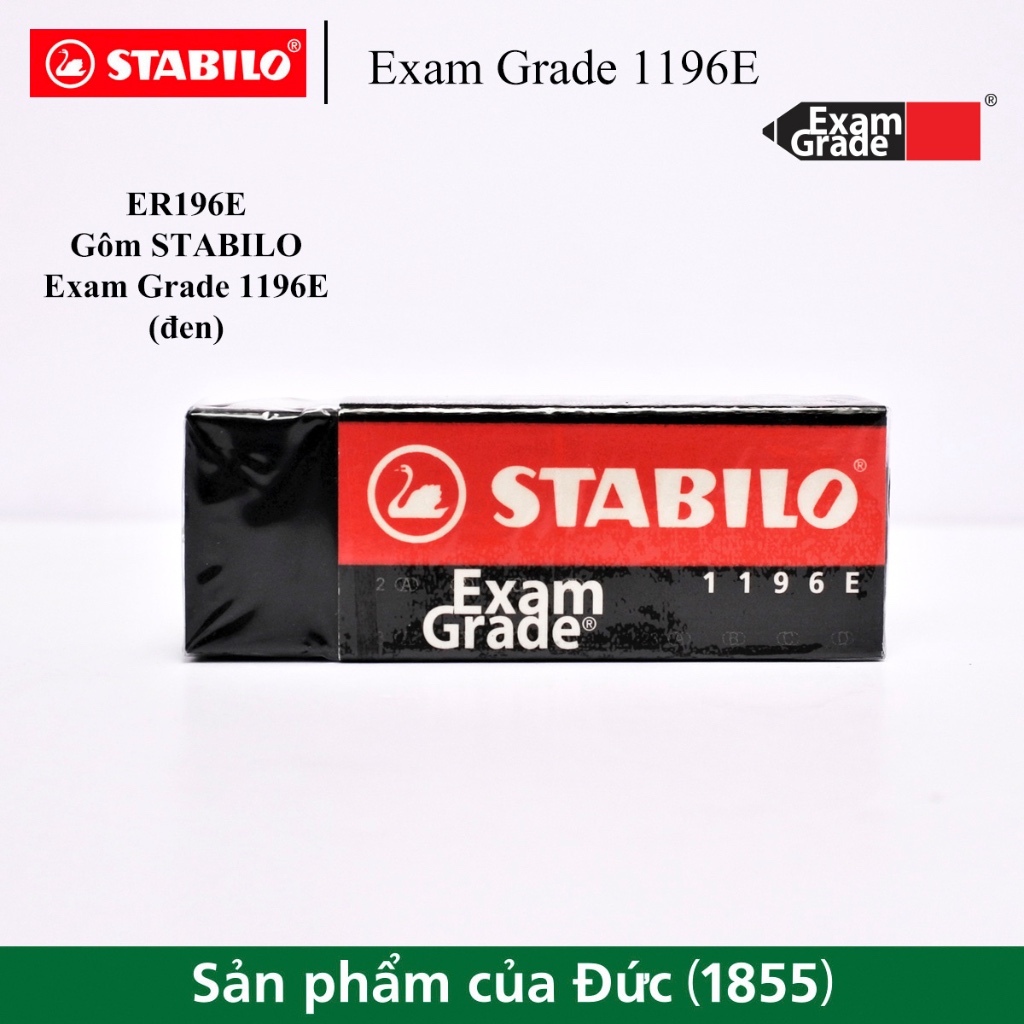 Gôm STABILO Exam Grade 1196E (đen lớn)