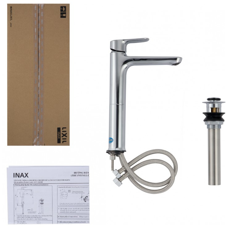 Vòi chậu INAX cao cấp LFV-1402SH