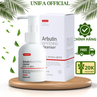 Sữa rửa mặt trắng da DEleventh chiết xuất alpha arbutin giúp làm sạch sâu, mờ thâm, sáng da và dưỡng ẩm - UNIFA - 100G