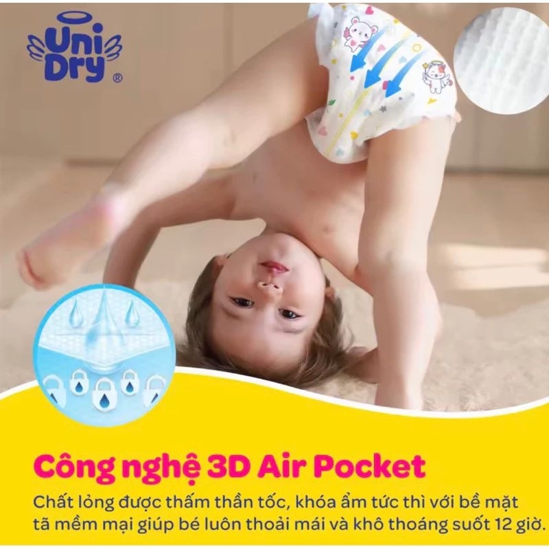 Tã Dán/Tã quần Unidry Pants M76/L68/XL60/XXL54