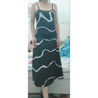 Thanh lý đầm thun họa tiết sang
