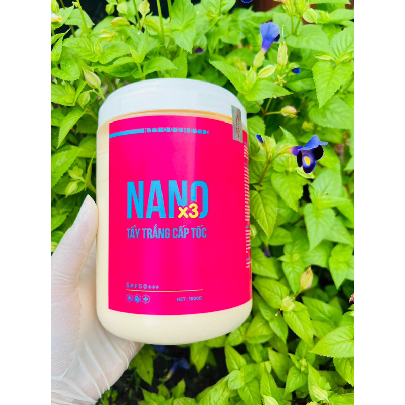 KEM BODY TẨY TRẮNG NANO X3 - DƯỠNG TRẮNG NHANH