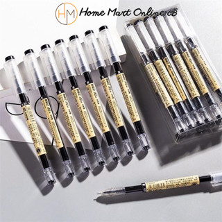 Bút mực gel Muji đen xanh đỏ viết đều mực nét nhanh khô