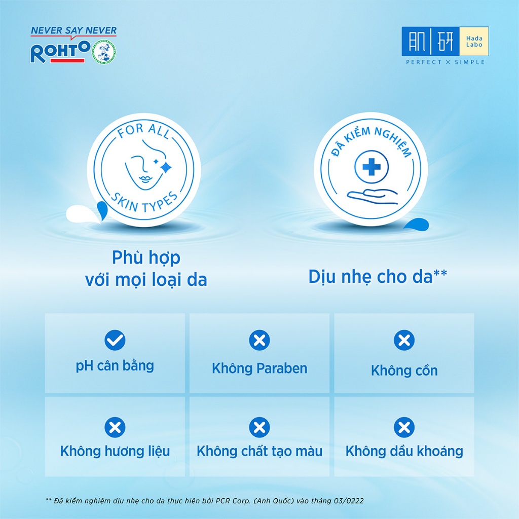 Nước tẩy trang sạch sâu dưỡng ẩm Hada Labo Micellar Water Hydrating 40ml