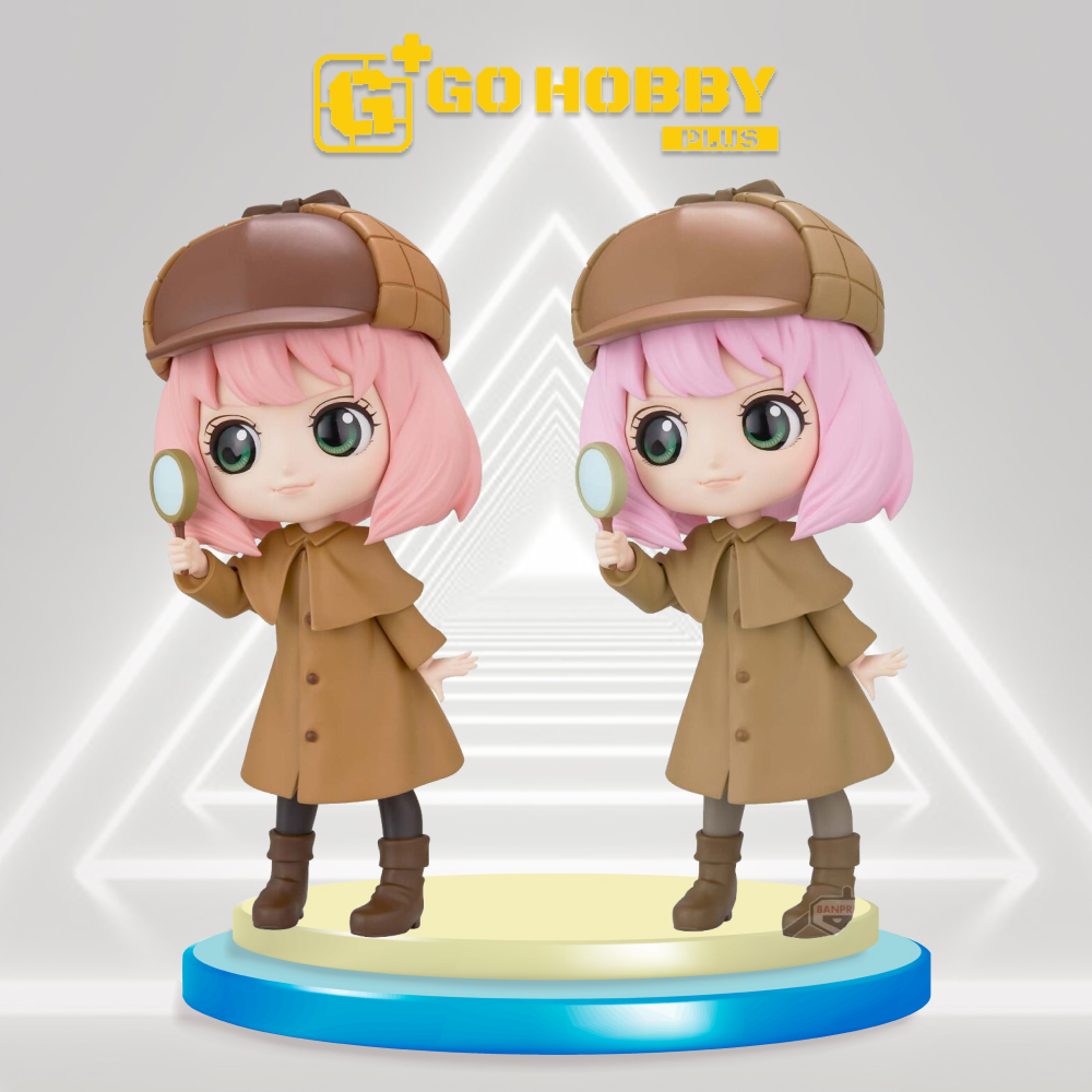 BANPRESTO| Q Posket: Spy x Family Anya Forger Research  & | Đồ chơi mô hình nhân vật