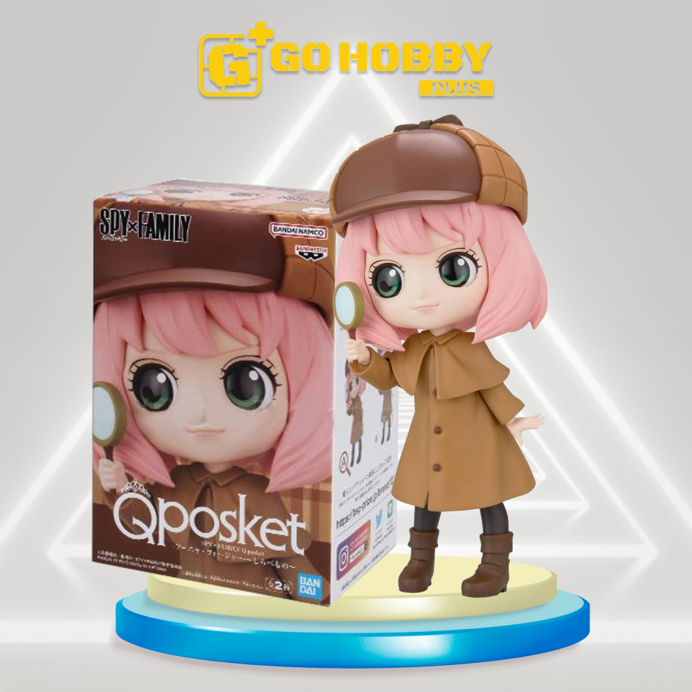 BANPRESTO| Q Posket: Spy x Family Anya Forger Research  & | Đồ chơi mô hình nhân vật