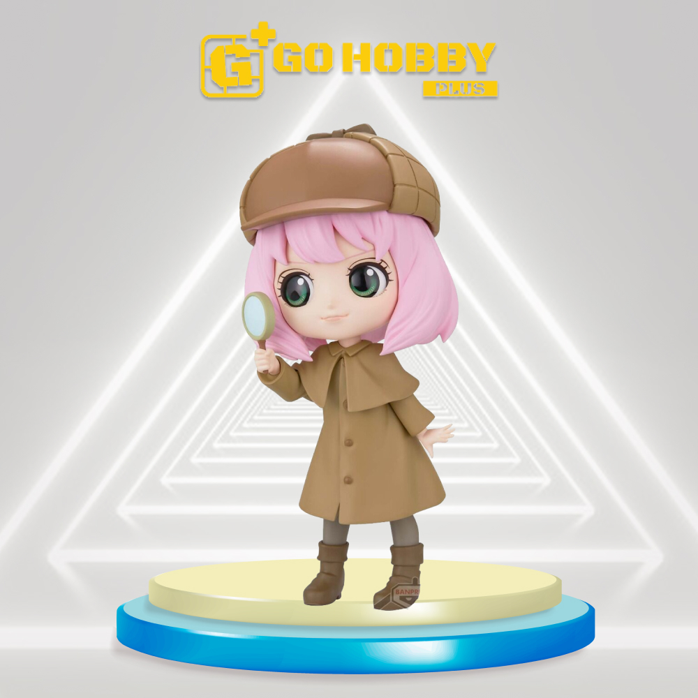 BANPRESTO| Q Posket: Spy x Family Anya Forger Research  & | Đồ chơi mô hình nhân vật
