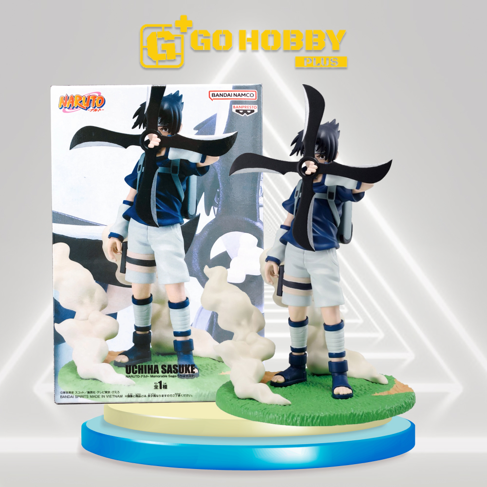 BANPRESTO | Naruto: Memorable Saga Uchiha Sasuke | Đồ chơi mô hình nhân vật