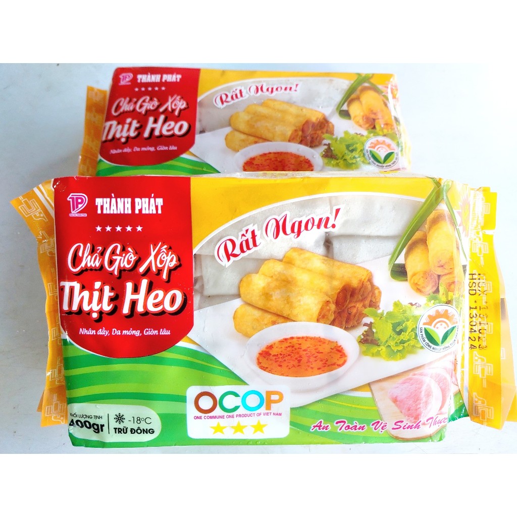 Chả giò Rế/ Chả giò Xốp nhân thịt heo 500g