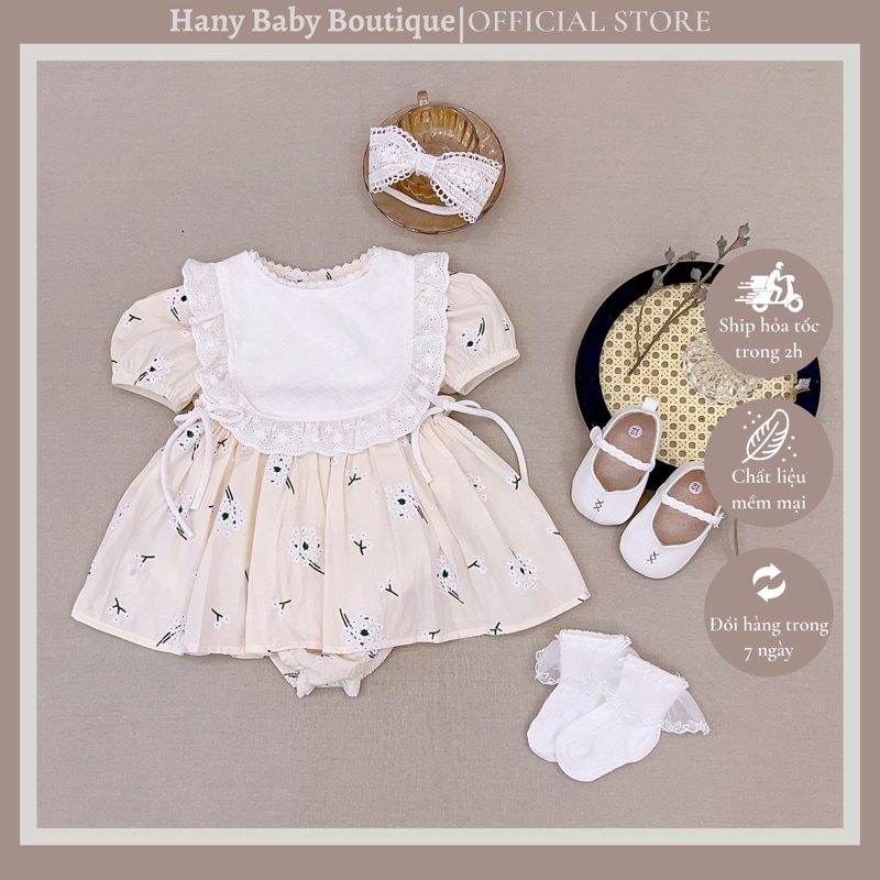 Body Suit Kem Hoa + Yếm new 2023