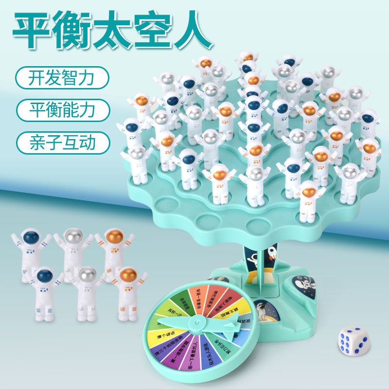 Board game Đồ chơi cân bằng hình Phi hành gia- Mèo Béo Kids Store