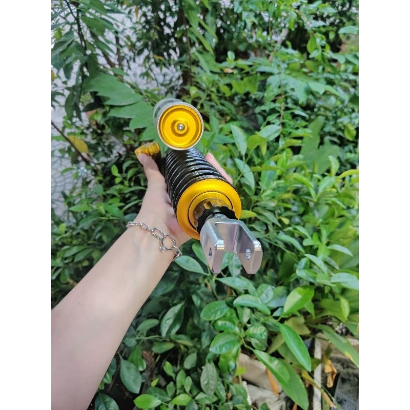 💥 TĂNG CHỈNH THẬT 💥 Phuộc sau Nitron bình dầu kèm tăng chỉnh áp suất gắn Vario Shmode Vision mới Mio Janus Grande...