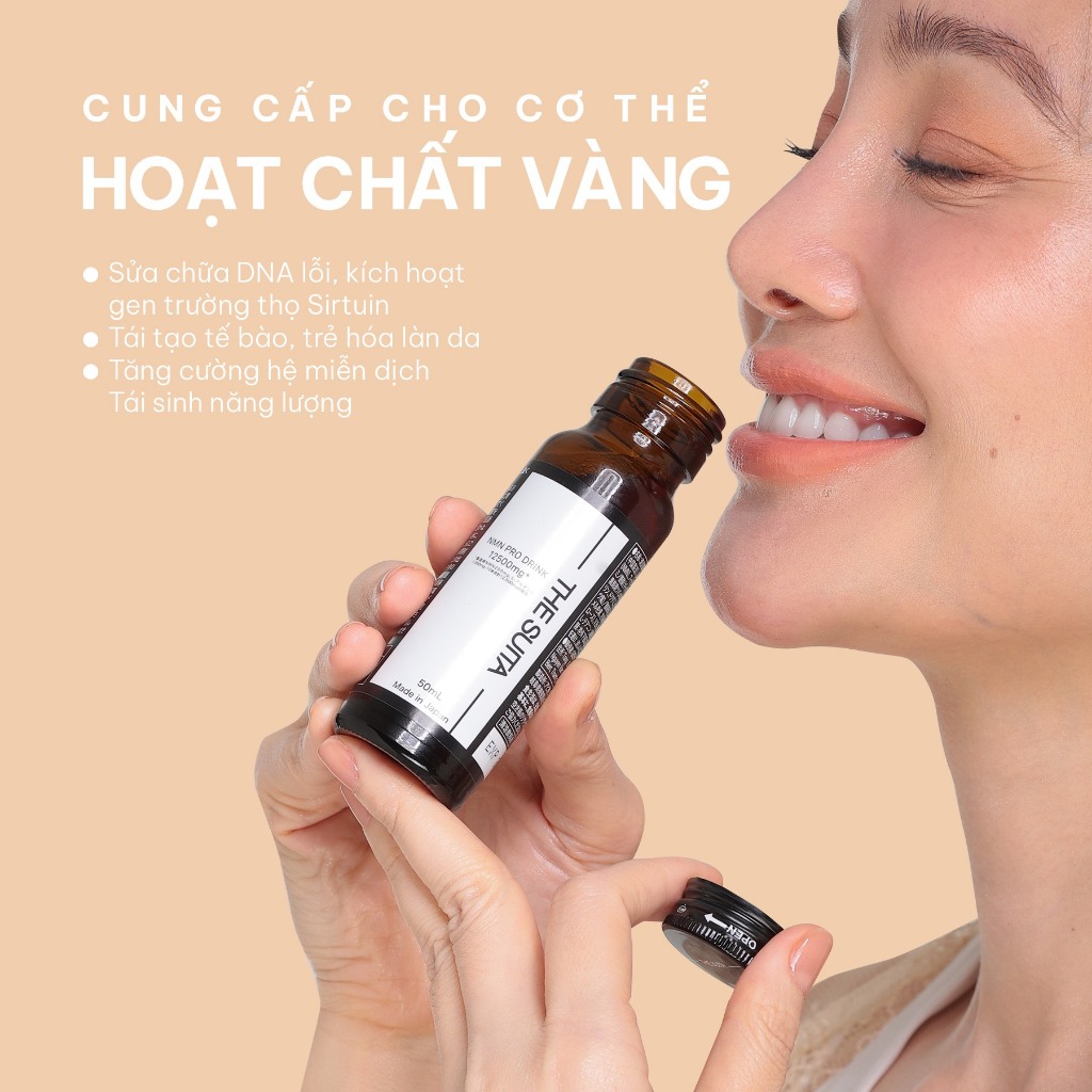 Nước uống The Suita NMN Pro Drink 12500mg - Út store