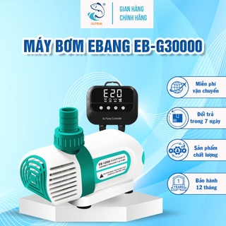 Máy bơm ebang eb g30000 điều chỉnh lưu lượng - máy bơm hồ cá dutron vietnam có điều khiển