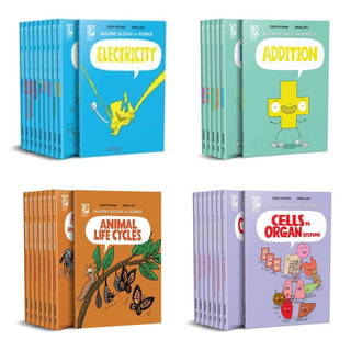 Sách - Building blocks of science nhập màu 32 cuốn