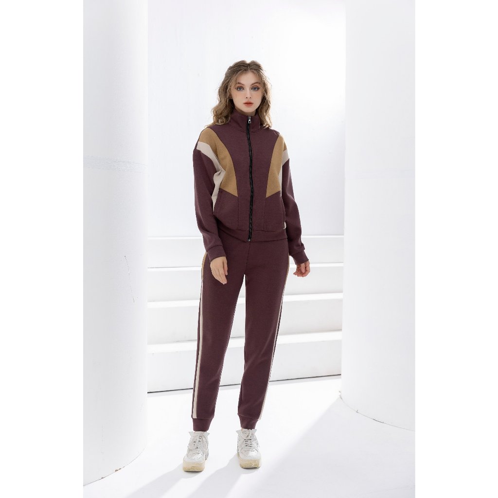 Bộ Đồ Thu Đông Nữ MARINA NGUYỄN Thiết Kế Dài Tay, Trẻ Trung, Chất Liệu Cotton Xốp Mềm Mịn Form Thoải Mái - 822030