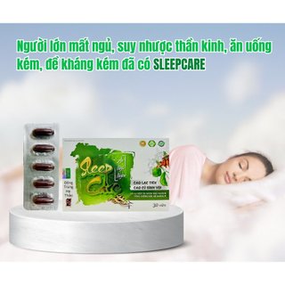 SLEEPCARE Ăn ngon ngủ ngon hết mất ngủ ngay