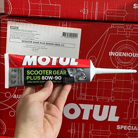 Nhớt Láp, Nhớt Hộp Số Xe Tay Ga Motul 80w90