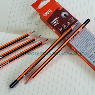NGUYÊN HỘP 12 CÂY Bút chì 2B Deli 37015