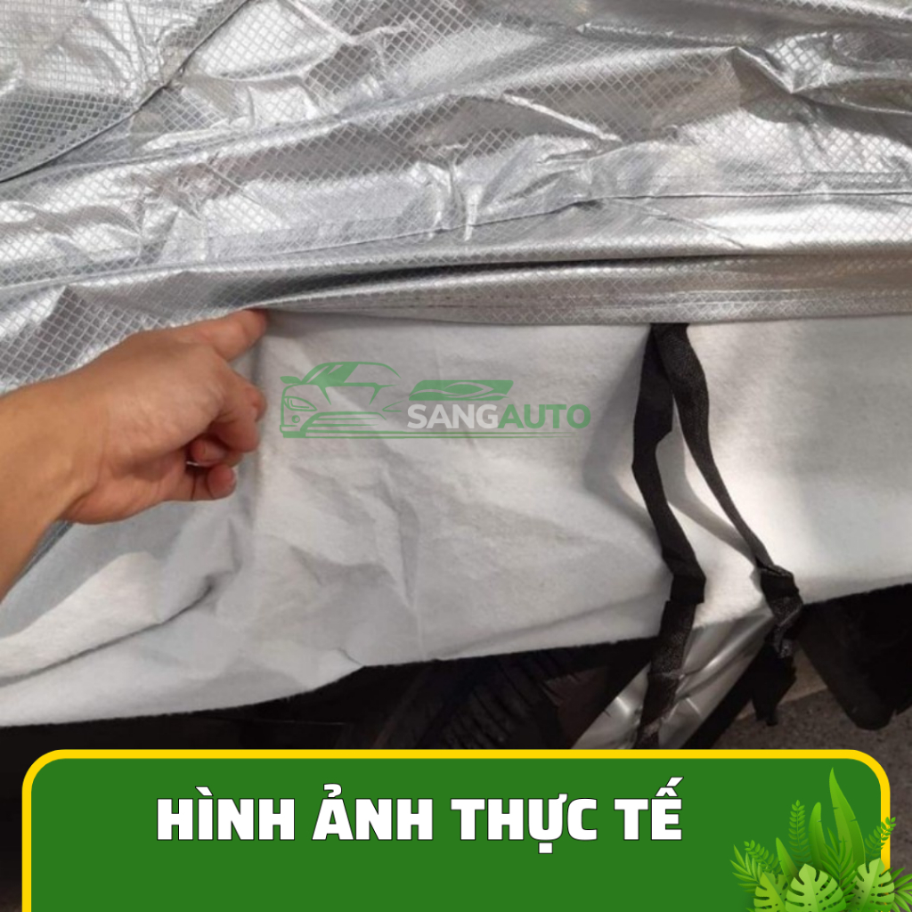Bạt che phủ xe Toyota Wigo - Hàng 3 lớp tráng nhôm chống nóng, chống xước, chống nước cao cấp