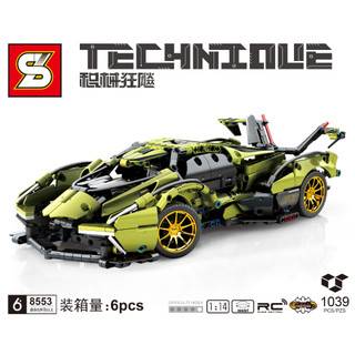 Mô hình lắp ráp technic siêu xe Lamborghini, tỉ lệ 1:14