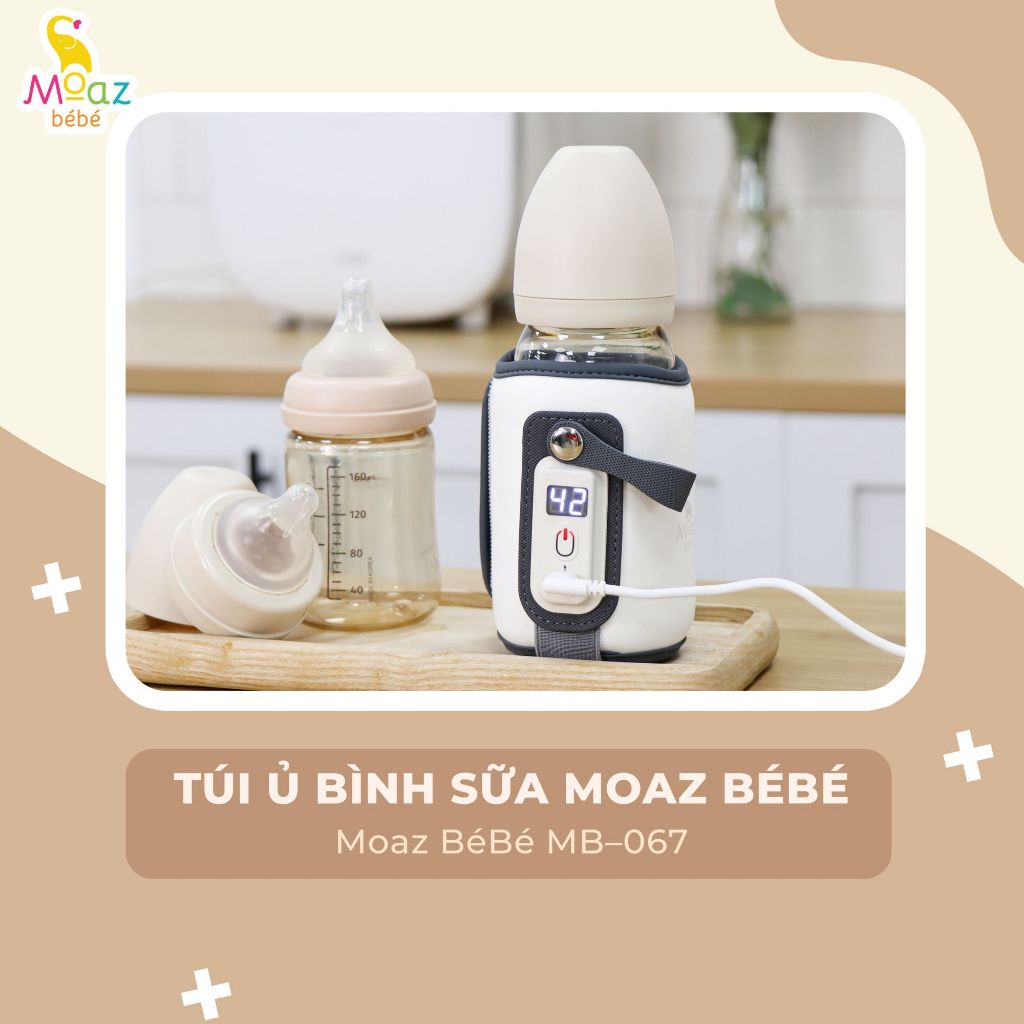 Túi ủ bình sữa Moaz bebe MB067